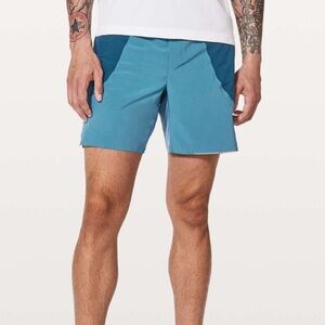 Lululemon Switch Up Short‎ Pewter Blue / Poseidon Size Large